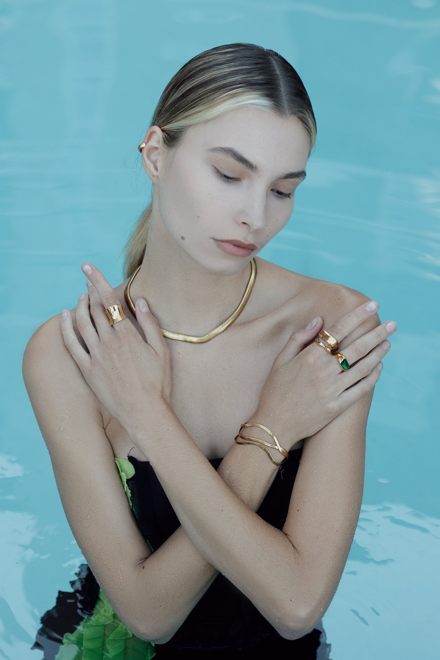 Lauren Herringbone Bracelet