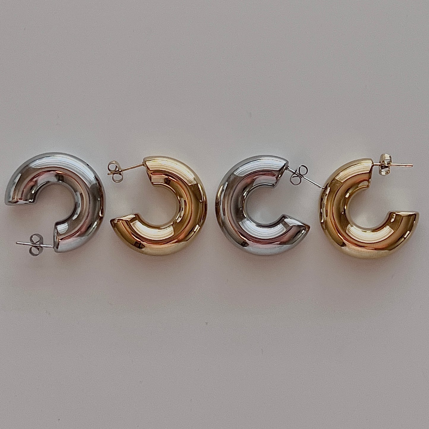 Gigi Silver Earrings