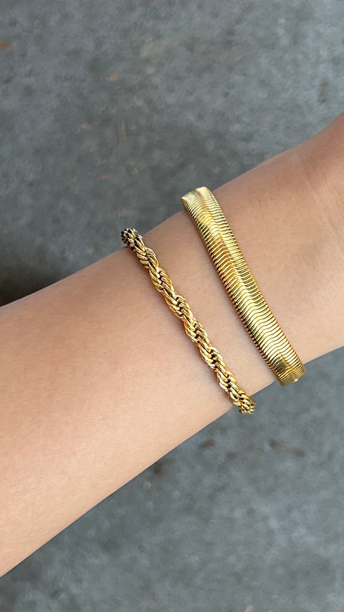 Reign Rope Chain Bracelet