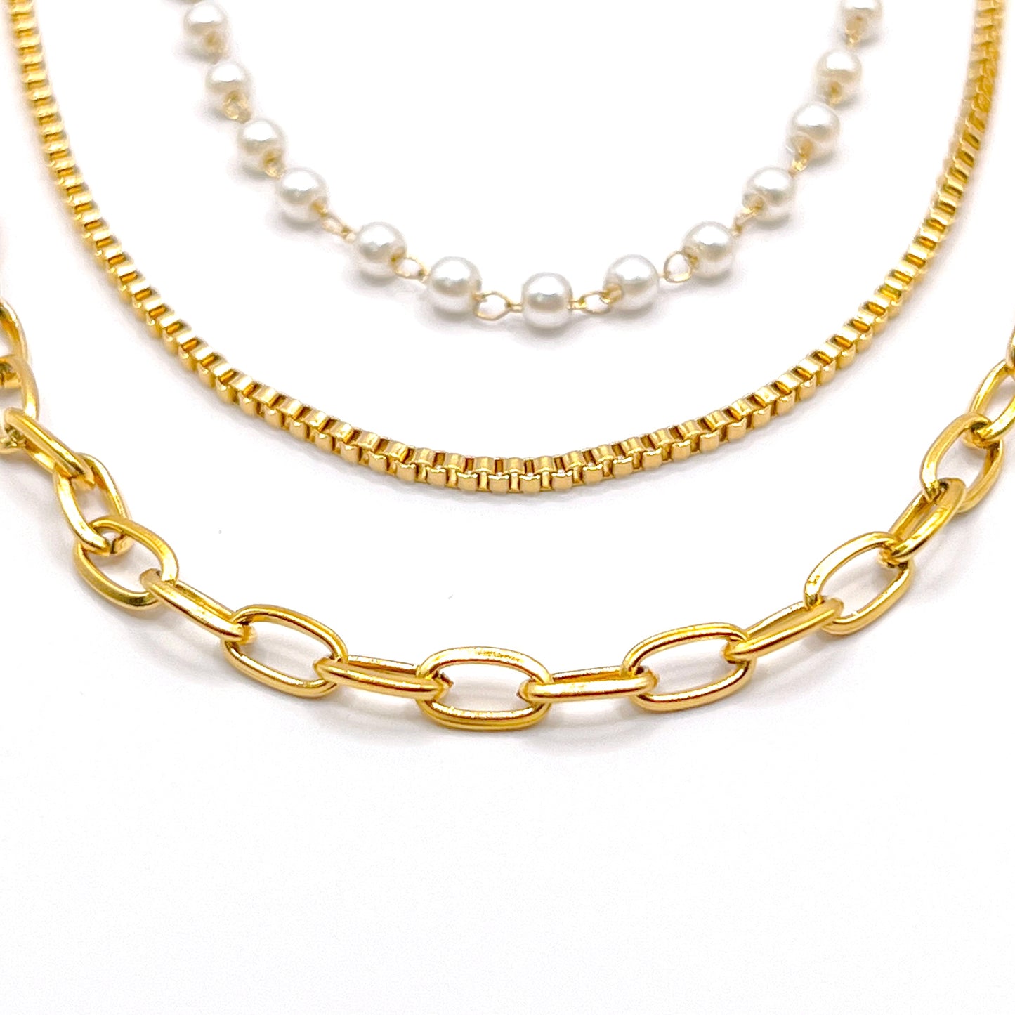Milan Stacking Set Necklace