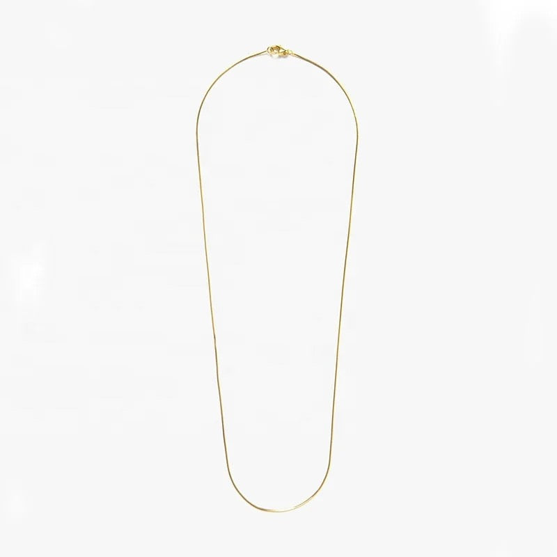 River Gold Snake Chain Necklace