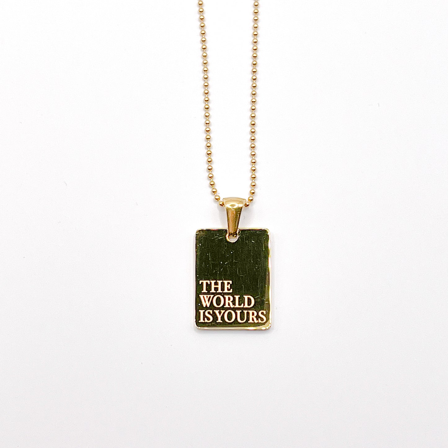 Quote Necklace
