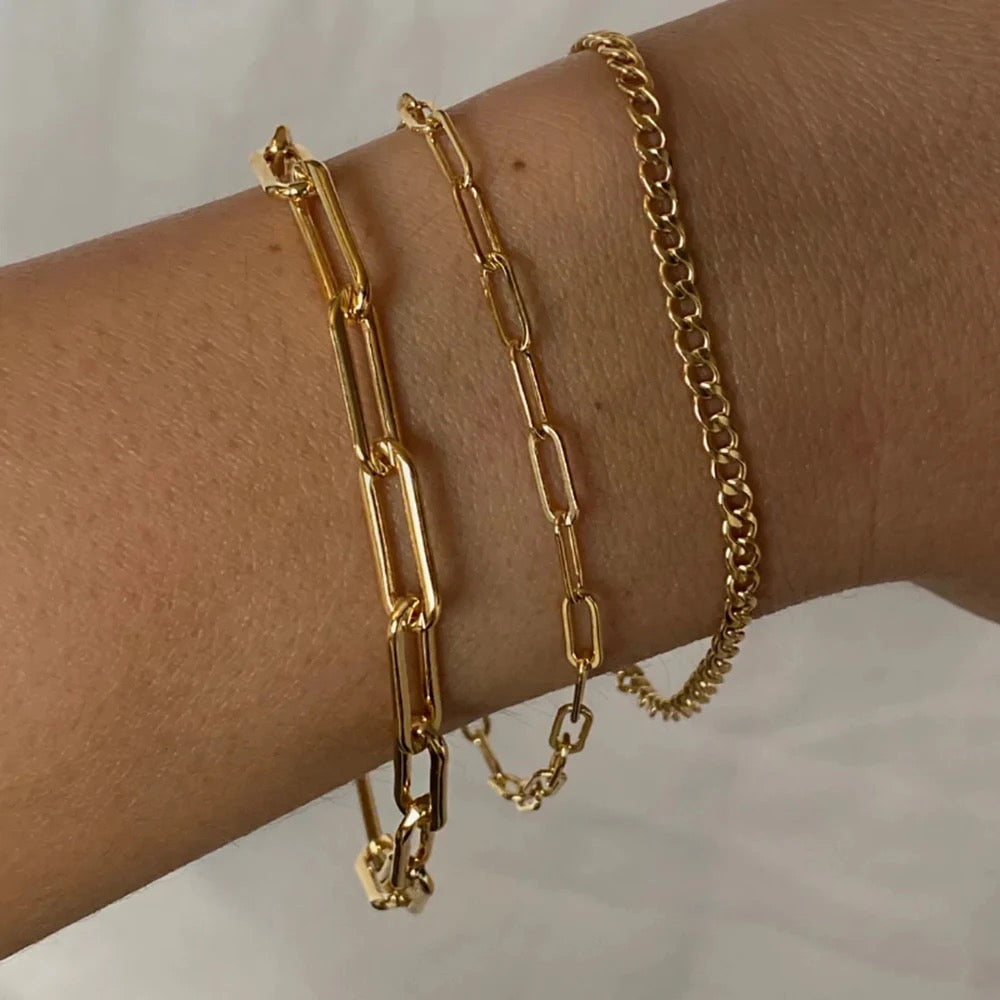 Brooke Paperclip Chain Bracelet