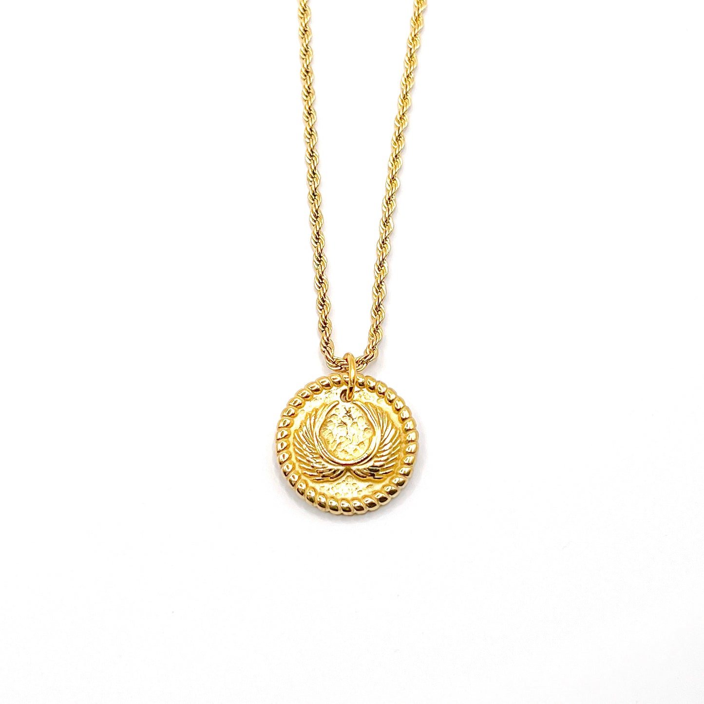 Round Wings Necklace
