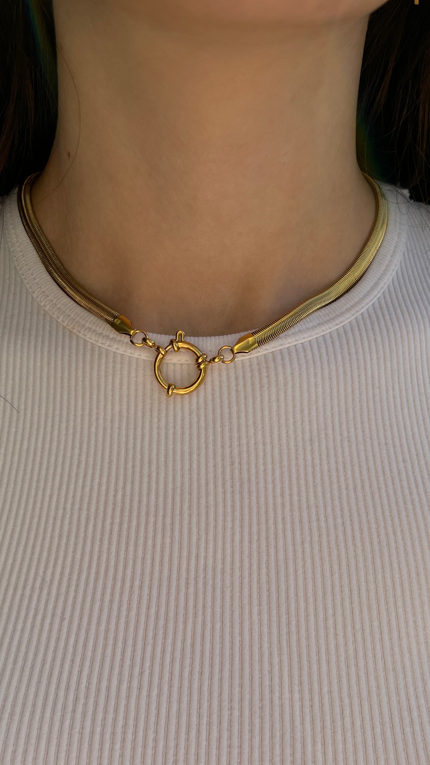 Maggie Herringbone Necklace