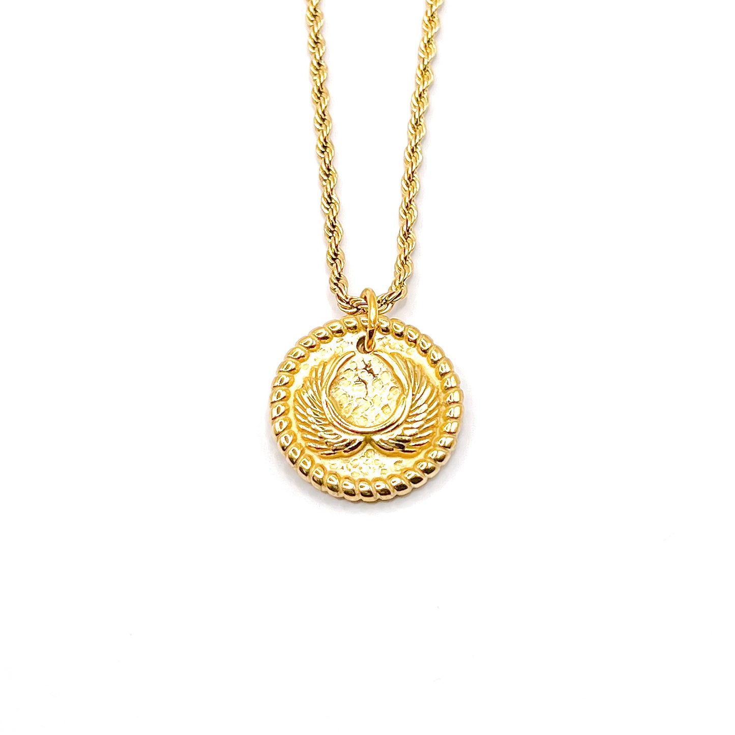 Round Wings Necklace