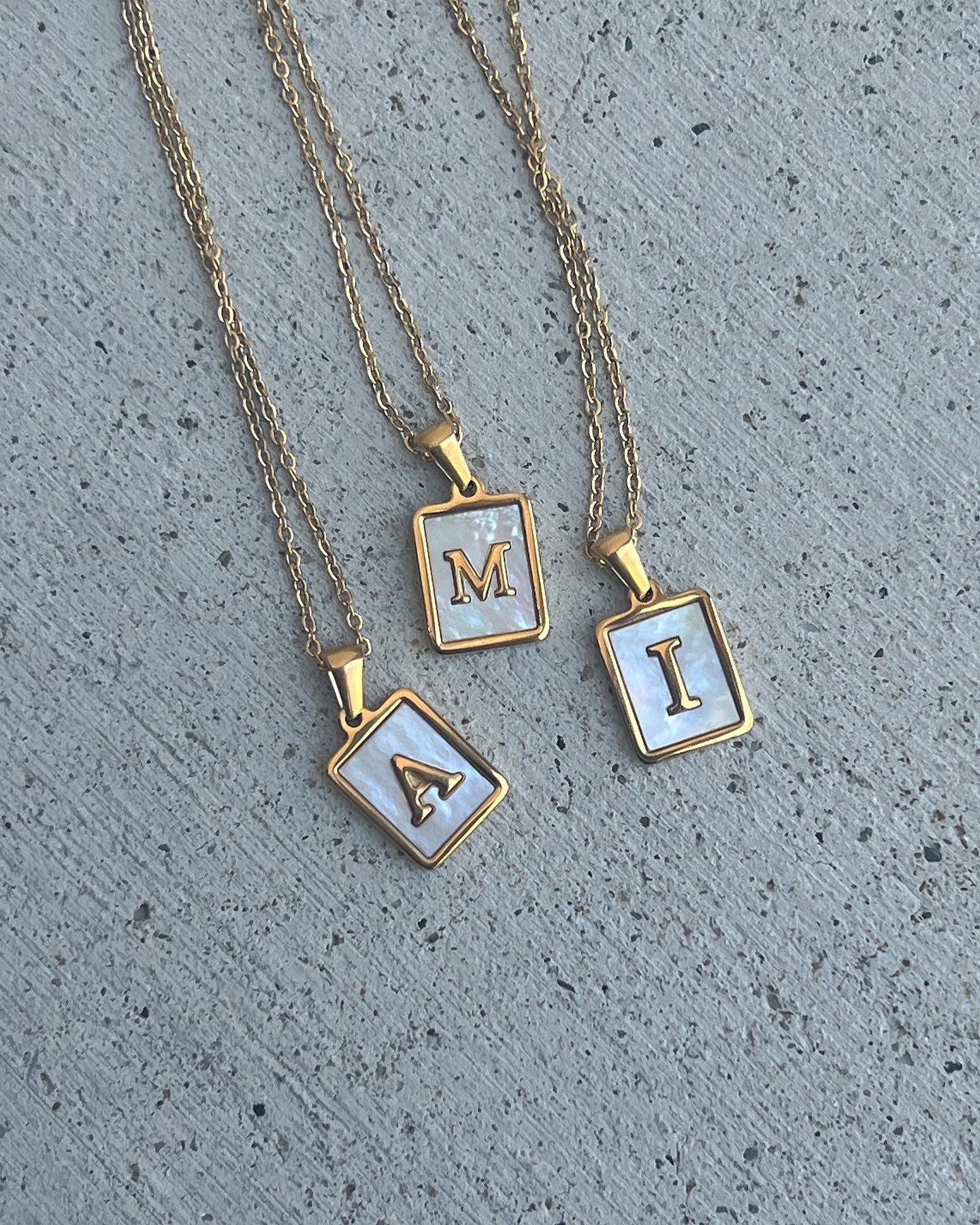 Alphabet Necklace