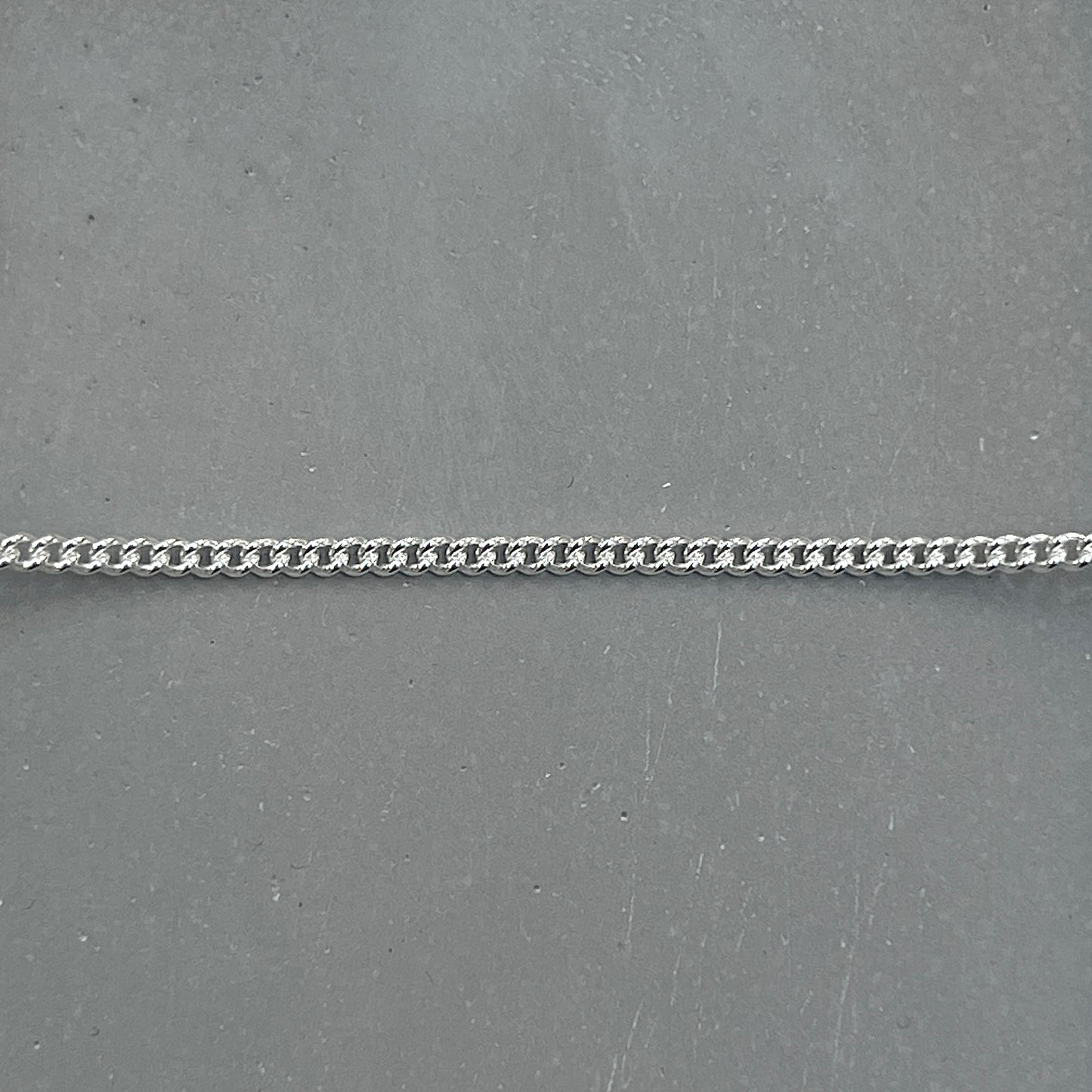 Sterling Silver 2.25 mm Curb Chain