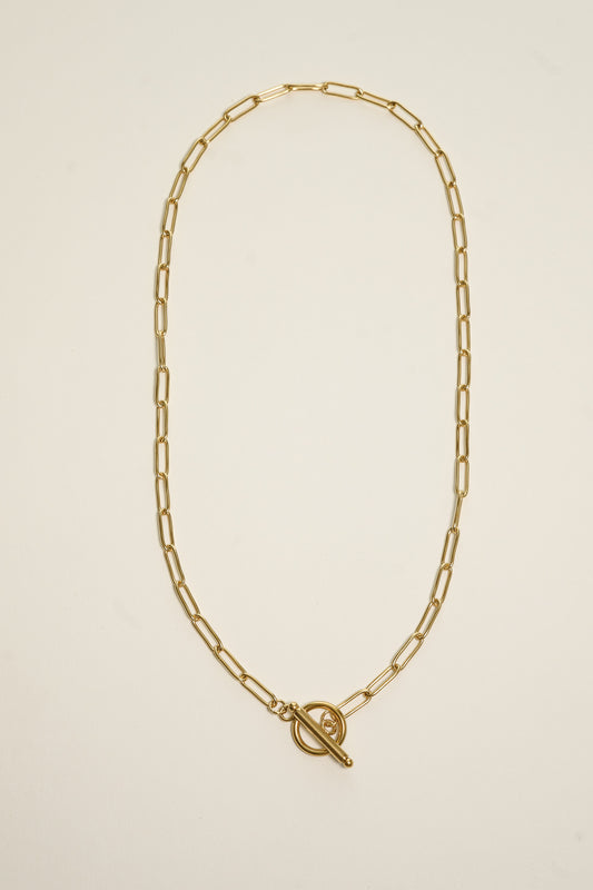 Elaina Paperclip Chain Necklace