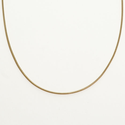 River Gold Snake Chain Necklace