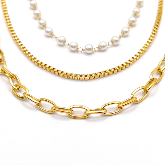 Milan Stacking Set Necklace